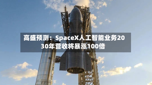 高盛预测:SpaceX人工智能业务2030年营收将暴涨100倍-第2张图片