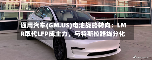 通用汽车(GM.US)电池战略转向：LMR取代LFP成主力	，与特斯拉路线分化-第2张图片