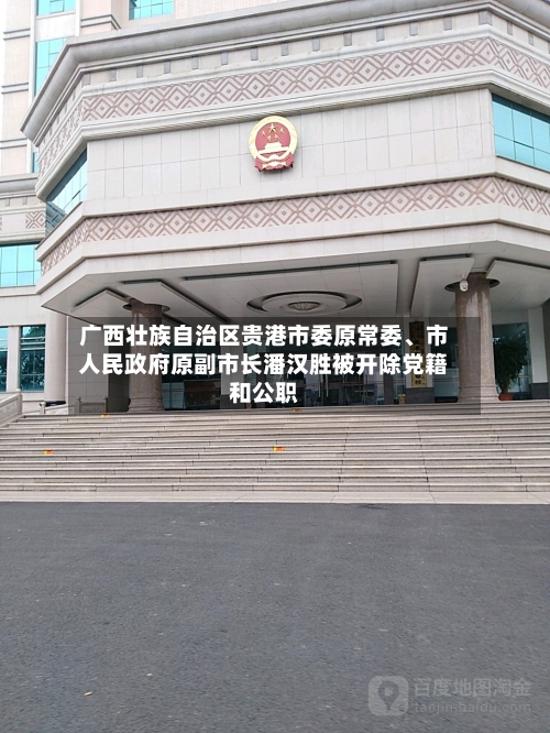 广西壮族自治区贵港市委原常委、市人民政府原副市长潘汉胜被开除党籍和公职-第2张图片