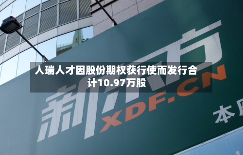 人瑞人才因股份期权获行使而发行合计10.97万股-第1张图片