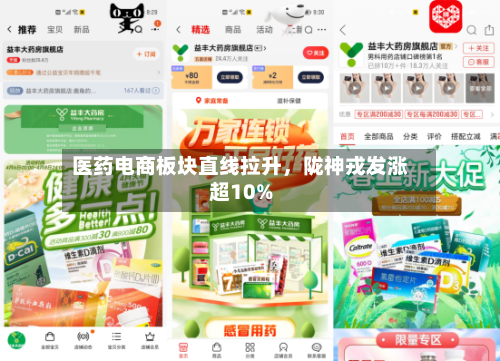医药电商板块直线拉升，陇神戎发涨超10%-第2张图片