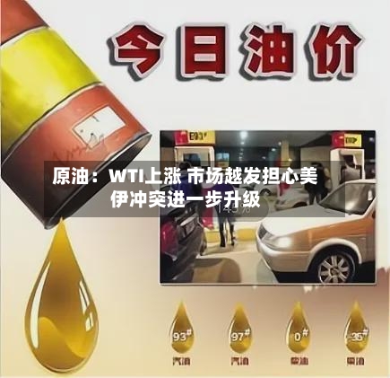 原油:WTI上涨 市场越发担心美伊冲突进一步升级-第2张图片