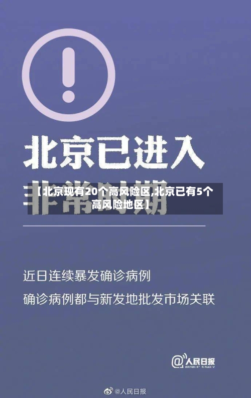 【北京现有20个高风险区,北京已有5个高风险地区】-第2张图片
