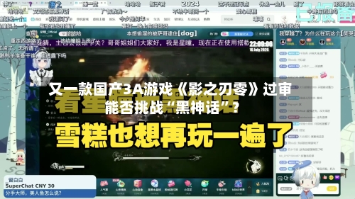 又一款国产3A游戏《影之刃零》过审 能否挑战“黑神话”?
