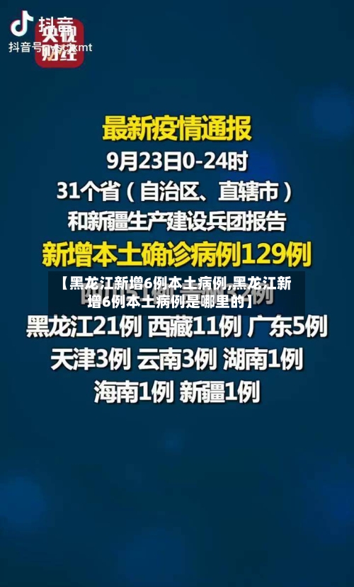 【黑龙江新增6例本土病例,黑龙江新增6例本土病例是哪里的】-第3张图片