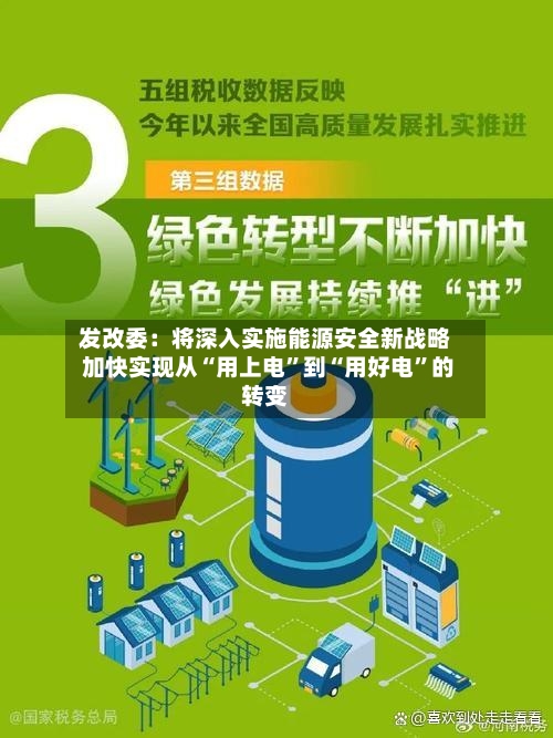 发改委:将深入实施能源安全新战略 加快实现从“用上电”到“用好电”的转变
