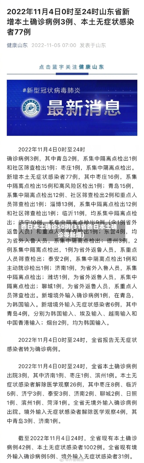 昨日本土确诊50例(31省昨日本土确诊零新增)-第2张图片