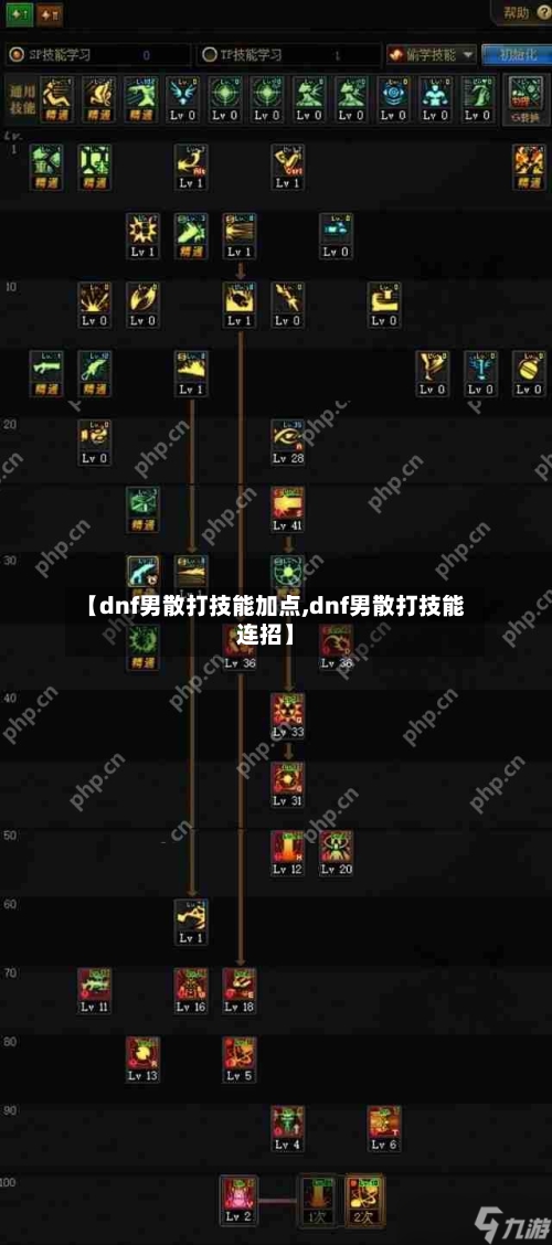 【dnf男散打技能加点,dnf男散打技能连招】
