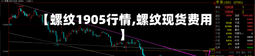 【螺纹1905行情,螺纹现货费用】