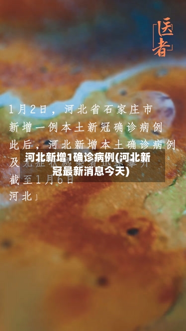 河北新增1确诊病例(河北新冠最新消息今天)-第2张图片