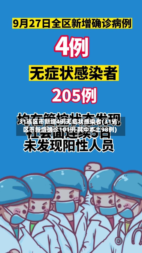 31省区市新增4例无症状感染者(31省区市新增确诊101例 其中本土98例)-第2张图片